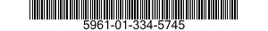 5961-01-334-5745 SEMICONDUCTOR DEVICE,DIODE 5961013345745 013345745