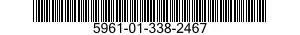 5961-01-338-2467 SEMICONDUCTOR DEVICE ASSEMBLY 5961013382467 013382467