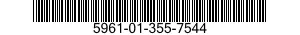 5961-01-355-7544 SEMICONDUCTOR DEVICE,DIODE 5961013557544 013557544