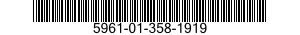 5961-01-358-1919 TRANSISTOR 5961013581919 013581919