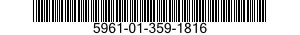 5961-01-359-1816 SEMICONDUCTOR DEVICE,DIODE 5961013591816 013591816
