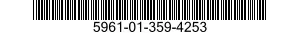 5961-01-359-4253 COVER,SEMICONDUCTOR DEVICE 5961013594253 013594253