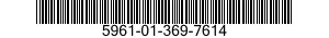 5961-01-369-7614 TRANSISTOR 5961013697614 013697614
