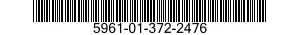 5961-01-372-2476 SEMICONDUCTOR DEVICES,UNITIZED 5961013722476 013722476