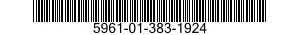 5961-01-383-1924 SEMICONDUCTOR DEVICE,DIODE 5961013831924 013831924