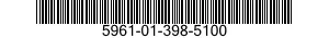 5961-01-398-5100 SEMICONDUCTOR DEVICE,DIODE 5961013985100 013985100