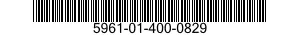 5961-01-400-0829 SEMICONDUCTOR DEVICE,DIODE 5961014000829 014000829