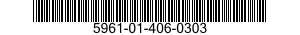 5961-01-406-0303 SEMICONDUCTOR DEVICE,DIODE 5961014060303 014060303