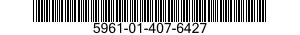 5961-01-407-6427 SEMICONDUCTOR DEVICES,UNITIZED 5961014076427 014076427