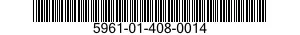 5961-01-408-0014 RECTIFIER,SEMICONDUCTOR DEVICE,UNITIZED 5961014080014 014080014
