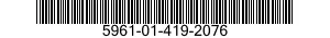 5961-01-419-2076 SEMICONDUCTOR DEVICE,DIODE 5961014192076 014192076