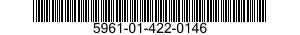 5961-01-422-0146 SEMICONDUCTOR DEVICE,DIODE 5961014220146 014220146