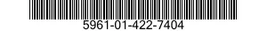 5961-01-422-7404 SEMICONDUCTOR DEVICE,DIODE 5961014227404 014227404