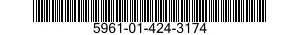 5961-01-424-3174 TRANSISTOR 5961014243174 014243174
