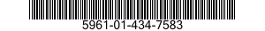 5961-01-434-7583 SEMICONDUCTOR DEVICE,DIODE 5961014347583 014347583