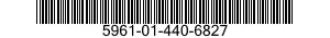 5961-01-440-6827 SEMICONDUCTOR DEVICE,DIODE 5961014406827 014406827