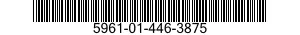5961-01-446-3875 SEMICONDUCTOR DEVICE,DIODE 5961014463875 014463875