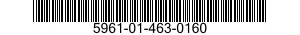5961-01-463-0160 SEMICONDUCTOR DEVICE,DIODE 5961014630160 014630160