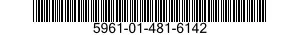 5961-01-481-6142 TRANSISTOR 5961014816142 014816142