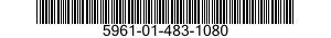 5961-01-483-1080 SEMICONDUCTOR DEVICE,DIODE 5961014831080 014831080