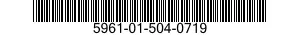5961-01-504-0719 RECTIFIER,SEMICONDUCTOR DEVICE,UNITIZED 5961015040719 015040719