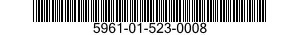 5961-01-523-0008 TRANSISTOR 5961015230008 015230008