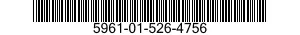 5961-01-526-4756 SEMICONDUCTOR DEVICE,DIODE 5961015264756 015264756