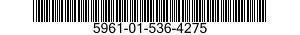 5961-01-536-4275 RECTIFIER,SEMICONDUCTOR DEVICE 5961015364275 015364275