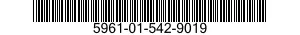 5961-01-542-9019 SEMICONDUCTOR DEVICE ASSEMBLY 5961015429019 015429019