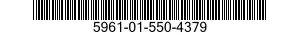 5961-01-550-4379 COVER,SEMICONDUCTOR DEVICE 5961015504379 015504379