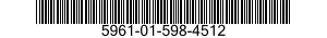 5961-01-598-4512 RECTIFIER,SEMICONDUCTOR DEVICE,UNITIZED 5961015984512 015984512