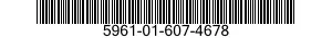 5961-01-607-4678 SEMICONDUCTOR DEVICE,DIODE 5961016074678 016074678