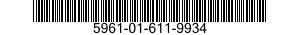 5961-01-611-9934 RECTIFIER,SEMICONDUCTOR DEVICE 5961016119934 016119934