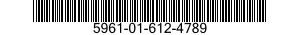 5961-01-612-4789 SEMICONDUCTOR DEVICES,UNITIZED 5961016124789 016124789