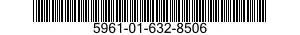 5961-01-632-8506 SEMICONDUCTOR DEVICE,DIODE 5961016328506 016328506