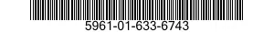 5961-01-633-6743 SEMICONDUCTOR DEVICE,DIODE 5961016336743 016336743