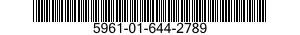 5961-01-644-2789 SEMICONDUCTOR DEVICE,DIODE 5961016442789 016442789