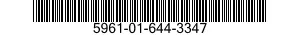5961-01-644-3347 SEMICONDUCTOR DEVICE ASSEMBLY 5961016443347 016443347