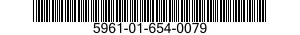 5961-01-654-0079 SEMICONDUCTOR DEVICE ASSEMBLY 5961016540079 016540079