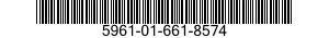 5961-01-661-8574 SEMICONDUCTOR DEVICE,DIODE 5961016618574 016618574