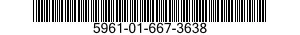 5961-01-667-3638 COVER,SEMICONDUCTOR DEVICE 5961016673638 016673638