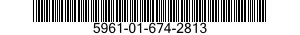 5961-01-674-2813 TRANSISTOR 5961016742813 016742813