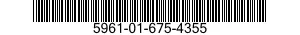 5961-01-675-4355 SEMICONDUCTOR DEVICE,DIODE 5961016754355 016754355