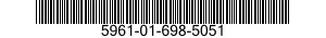 5961-01-698-5051 SEMICONDUCTOR DEVICE SET 5961016985051 016985051