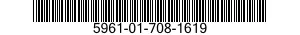 5961-01-708-1619 RECTIFIER,SEMICONDUCTOR DEVICE 5961017081619 017081619