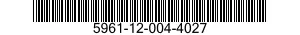 5961-12-004-4027  5961120044027 120044027