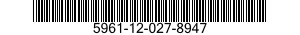 5961-12-027-8947 SEMICONDUCTOR DEVICE,DIODE 5961120278947 120278947