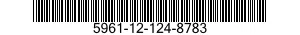 5961-12-124-8783 SEMICONDUCTOR DEVICE,DIODE 5961121248783 121248783