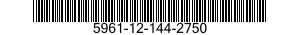 5961-12-144-2750 RECTIFIER,SEMICONDUCTOR DEVICE 5961121442750 121442750