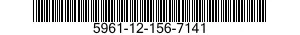 5961-12-156-7141 SEMICONDUCTOR DEVICE,DIODE 5961121567141 121567141